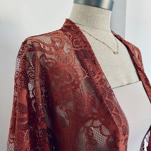 S O L D ! Laced Kimono